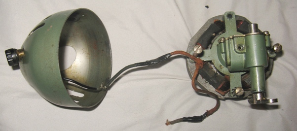 Original Motor Housing With Oscillator View